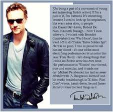 4/6) Tom Hiddleston: Quotes on Pinterest | Tom Hiddleston, Loki ... via Relatably.com