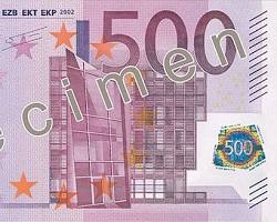 500歐元紙鈔的圖片