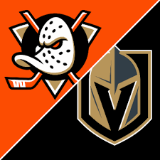 golden knights vs ducks