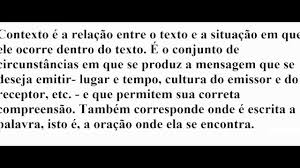 Resultado de imagem para o contexto