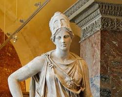 Image of Athena Goddess Iliad classical art
