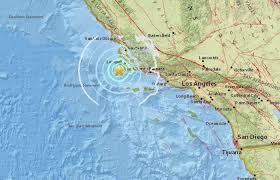 Earthquake shakes US city of Lompoc Valley