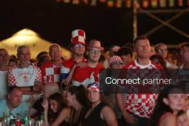 Licensable picture: Fans in Split Watch Croatia Take on Ghana
