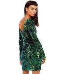 Sequined Dress Green Ladies H M US