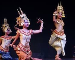 Image of traditional Cambodian dance performance at the Cambodian Living Arts center