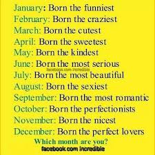 Birth month | For the soul (Quotes) | Pinterest | Births via Relatably.com