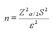 Resultado de imagen de calculo muestral