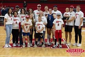 Reilly Sisters Unite; Huskers Sweep