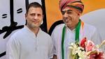 It's Manvendra Raje Congress Fields