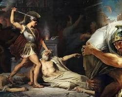 Image of Aeneas Trojan hero Iliad classical art
