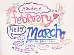 Image result for happy new month of march