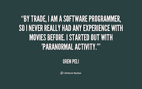 Oren Peli Quotes. QuotesGram via Relatably.com