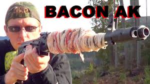 Image result for machine gun bacon