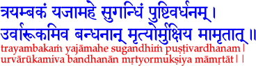 maha mrityunjaya mantra in hindi wikipedia के लिए चित्र परिणाम