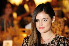 Television personality Lucy Hale arrives to open Henri Bendel at the.