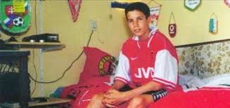 Image result for robin van persie when he was a kid