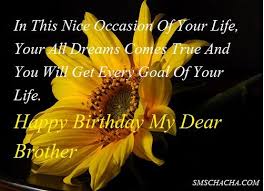 Happy Birthday Wishes For Brother Quotes | Anniversary | Pinterest ... via Relatably.com