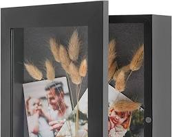 Use a shadow box to display artwork