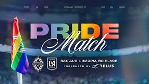 Spectator Information: 'Caps celebrate Pride Match with big crowd in BC Place return │ Match presented by TELUS