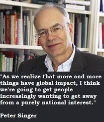 Peter Singer&#39;s quotes, famous and not much - QuotationOf . COM via Relatably.com