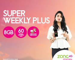 Image of Zong Super Weekly Offer Package