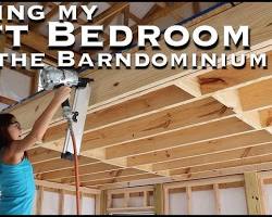 Image of barndominium in Texas with a loft bedroom