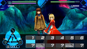Image result for FAte/Extra caster gameplay