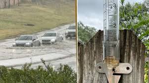 Viewers share photos, videos of heavy downpours and street flooding in San Antonio
