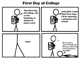 First Day Of School: First Day Of School Quotes College via Relatably.com