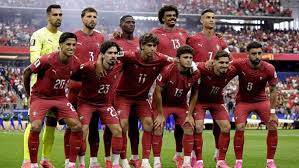 O onze de Portugal para o jogo contra o País de Gales