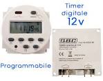 TIMER DIGITALE PROGRAMMABILE 12V TDS-12