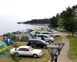 マキノサニービーチ キャンプ場 マキノ町の画像