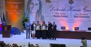 Sinaloa: otorga UAS doctorado honoris causa a Annie Pardo Cemo y Rosaura Ruiz Gutiérrez