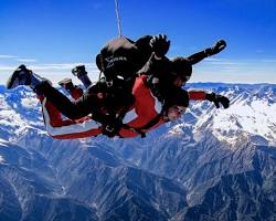 Image of Skydiving over Fox Glacier, New Zealand