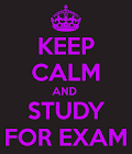 Images correspondant keep calm and study for exam