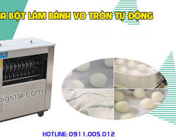 Hình ảnh về Vo tròn bột bánh thành viên