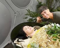 Image of person composting