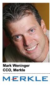 Mark Weninger, chief creative officer at Merkle, said there&#39;s growing clamor outside of the creative fortress. Taking the stage at Advertising Week on ... - weninger