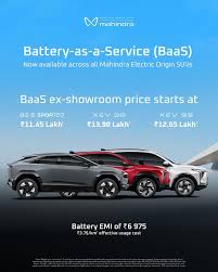 Mahindra Expands BaaS Option Across Entire BE 6 and XEV Electric Range
