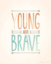 etsy mint be brave ifttt young and brave brave print tribal ... via Relatably.com