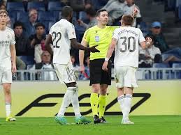 Franco Mastantuono expulsado en la derrota del Real Madrid vs. Getafe