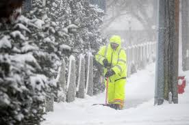 Winter Storm Drops Large Snowfall on Island