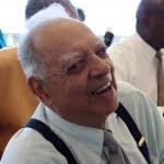 Professor Emeritus James Teele enjoys hearing alumni memories of the African American Studies Program - Picture-915-150x150
