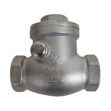 1/2" Horizontal Swing Check Valve (NPT) 304 SS, 200 PSI