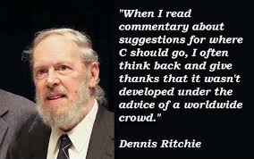 Greatest 7 renowned quotes by dennis ritchie image French via Relatably.com