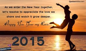 Happy New Year My Love | Quotes Adda.com | Telugu Quotes | Tamil ... via Relatably.com