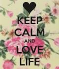 KEEP CALM AND LOVE LIFE Creative Keep Calm Posters