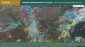 Pronostica lluvias fuertes, descargas elÃ©ctricas y rachas de viento de hasta 60 km por hora en Coahuila