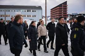 Prime Minister Mette Frederiksen of Denmark Visits Greenland