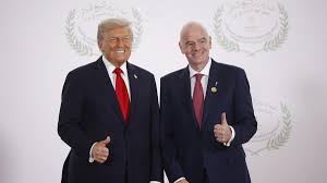 Trump elogia a Infantino por un Mundial 